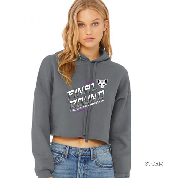 Final Round Cropped Hoodie - Image 2