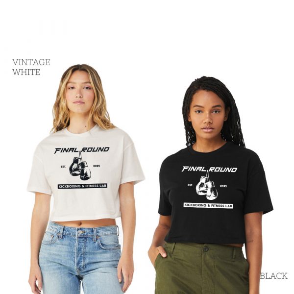 Boxing Gloves | Cropped Tee - Image 2