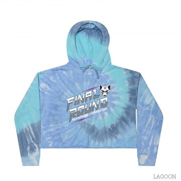Final Round Cropped Hoodie (Tie Dye)
