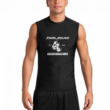Boxing Gloves - Mens Compression Tank