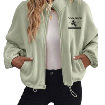 Boxing Gloves - Cropped Fleece Zipped